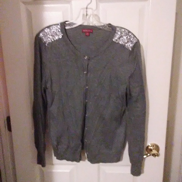 Merona Sweaters - Cardigan sweater Like New sequin detail